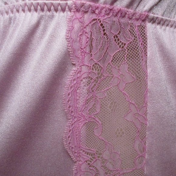 Cacique Chemise Top Light Pink Lilac 18/20 2X NWT Summer Sexy Lingerie Honeymoon - Picture 9 of 10